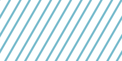 A blue and white striped background with lines.